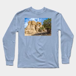 Pillar Arch In Potter Canyon New Mexico Long Sleeve T-Shirt